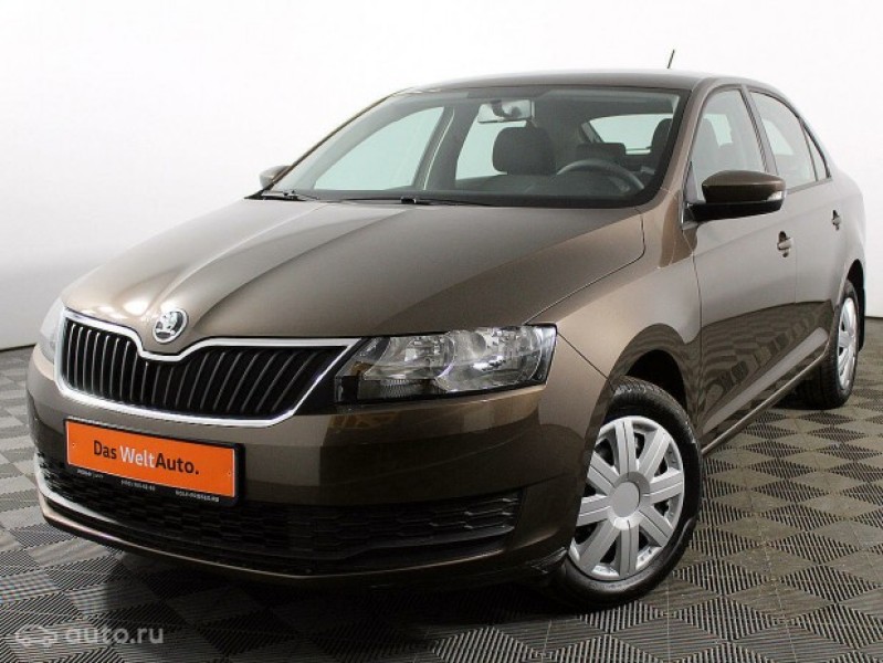 Автомобиль Skoda, Rapid, 2018 года, AMT, пробег 16883 км