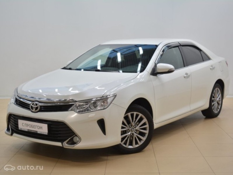 Автомобиль Toyota, Camry, 2016 года, AT, пробег 129834 км