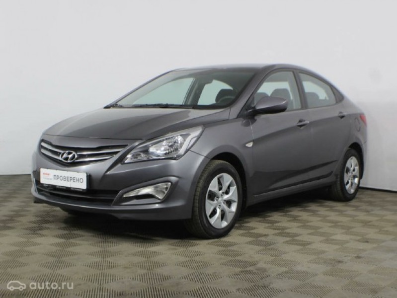 Автомобиль Hyundai, Solaris, 2016 года, MT, пробег 101607 км