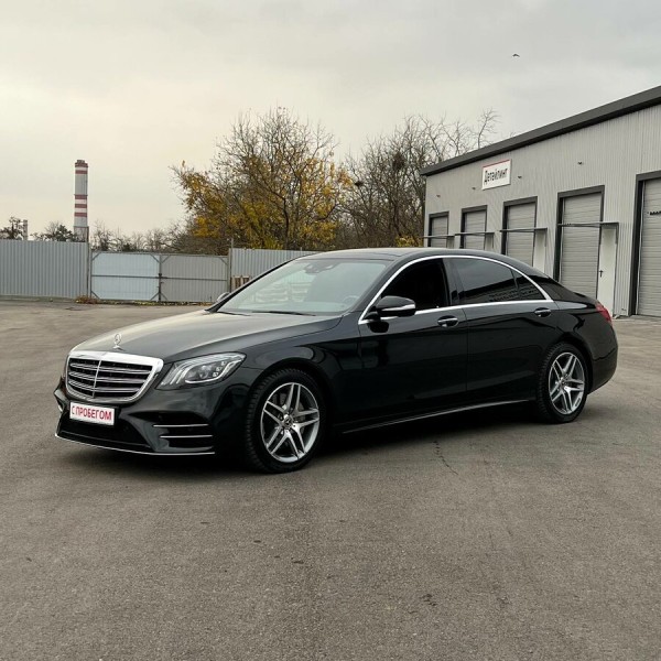 Автомобиль Mercedes-Benz, S-Класс Long, 2019 года, AT, пробег 25000 км