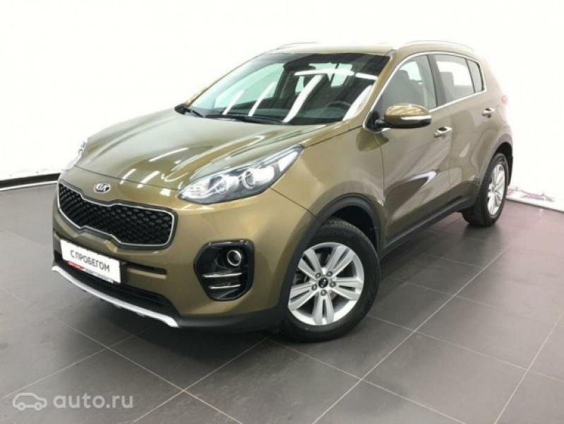 Автомобиль Kia, Sportage, 2016 года, AT, пробег 36132 км