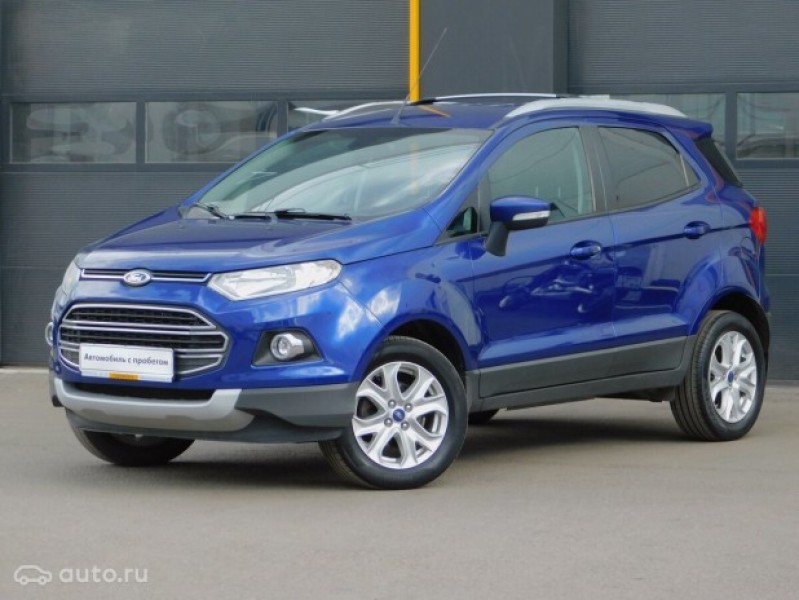 Автомобиль Ford, EcoSport, 2014 года, AMT, пробег 117804 км