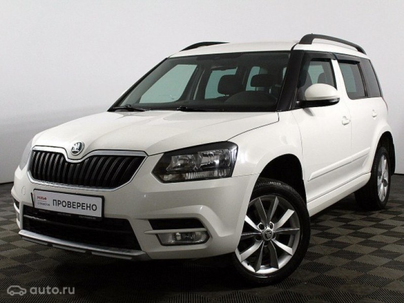 Автомобиль Skoda, Yeti, 2014 года, AMT, пробег 118591 км