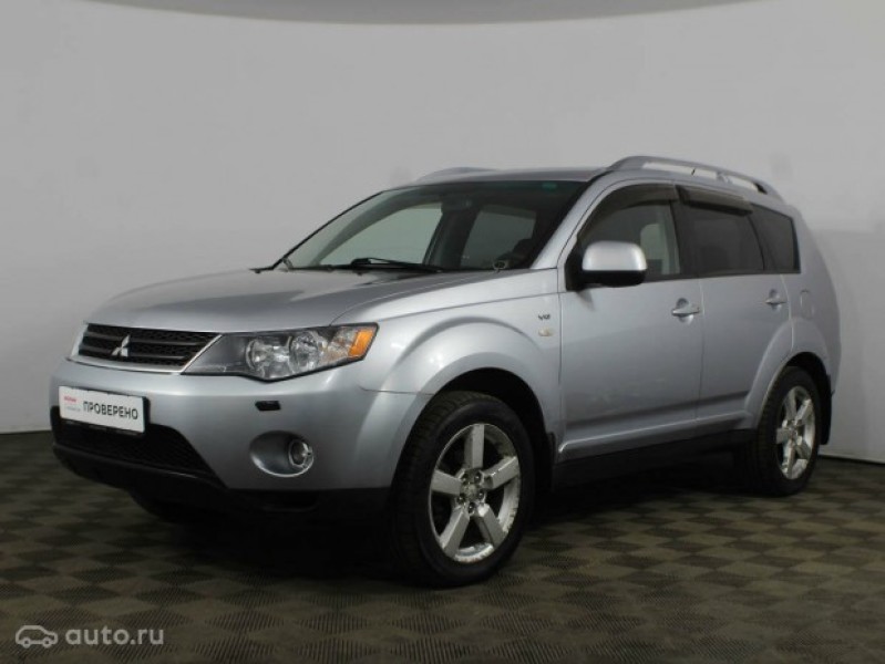 Автомобиль Mitsubishi, Outlander, 2007 года, AT, пробег 156332 км