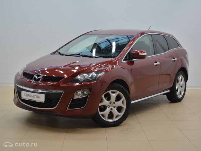 Автомобиль Mazda, CX-7, 2010 года, AT, пробег 124295 км