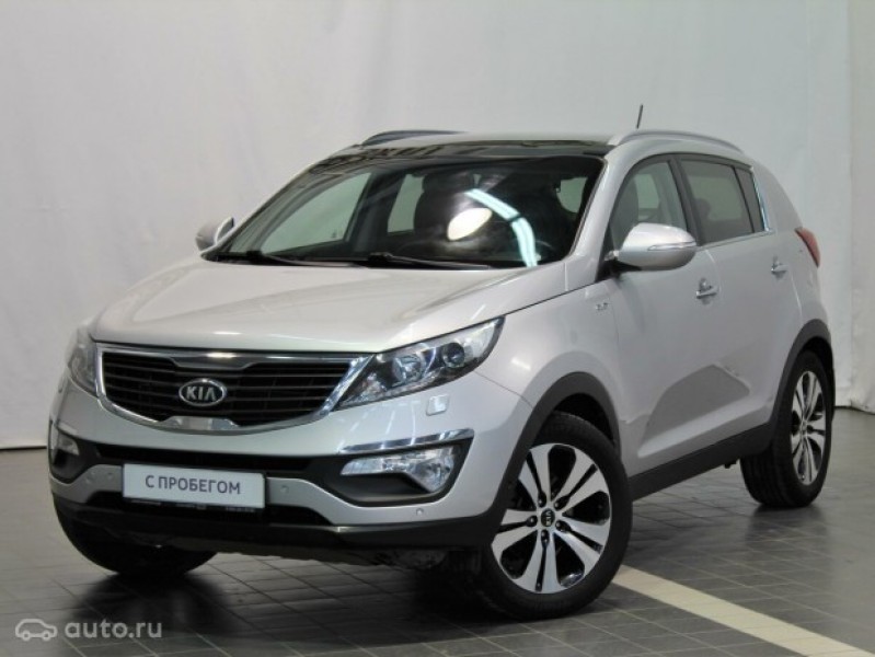 Автомобиль Kia, Sportage, 2012 года, AT, пробег 74473 км