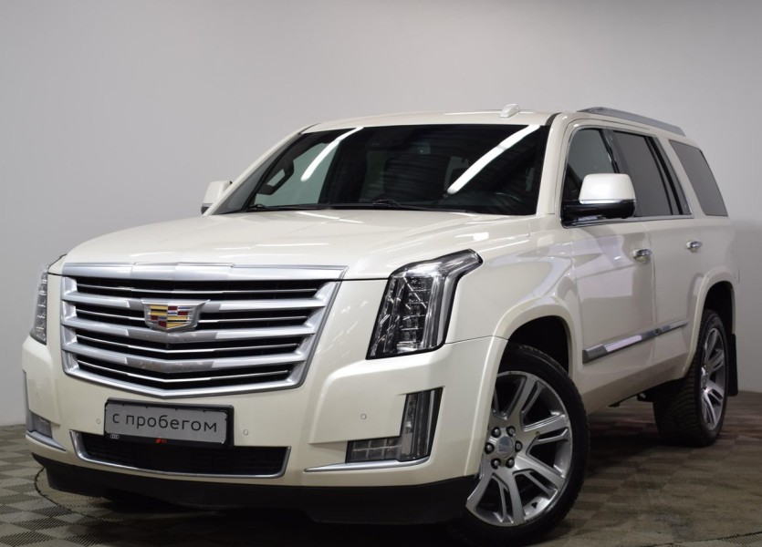 Автомобиль Cadillac, Escalade, 2015 года, AT, пробег 100000 км