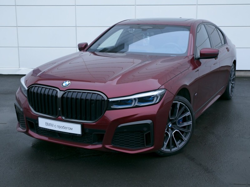 Автомобиль BMW, 7 серии, 2020 года, AT, пробег 62237 км