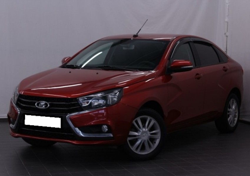 Автомобиль LADA (ВАЗ), Vesta, 2016 года, MT, пробег 72285 км