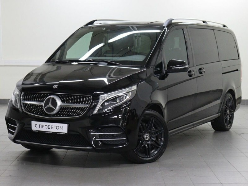 Автомобиль Mercedes-Benz, V-Класс L, 2019 года, AT, пробег 48454 км