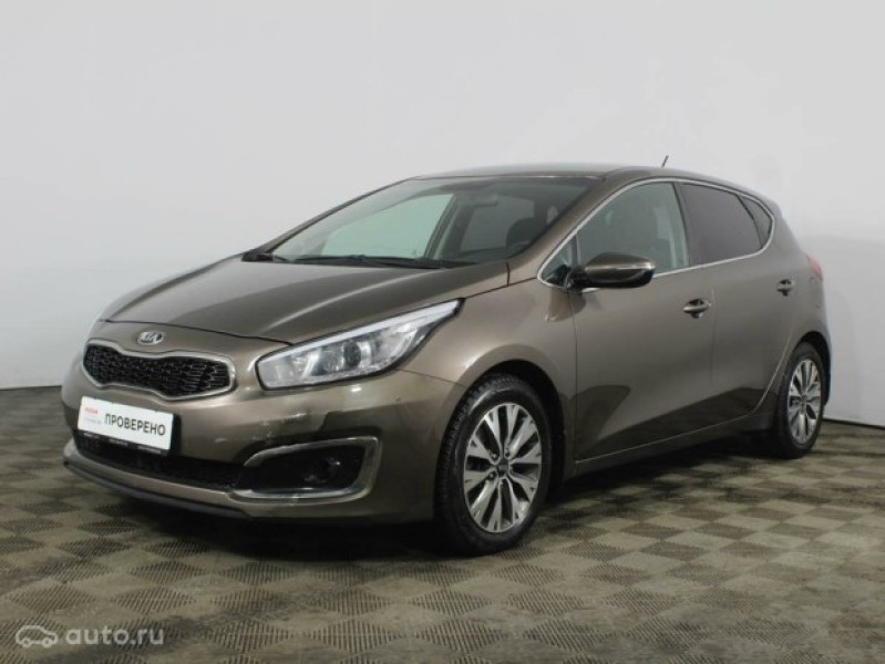 Автомобиль Kia, Ceed, 2015 года, AT, пробег 37928 км