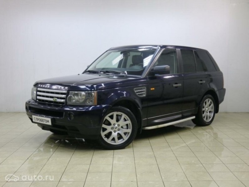 Автомобиль Land Rover, Range Rover Sport, 2007 года, AT, пробег 124320 км