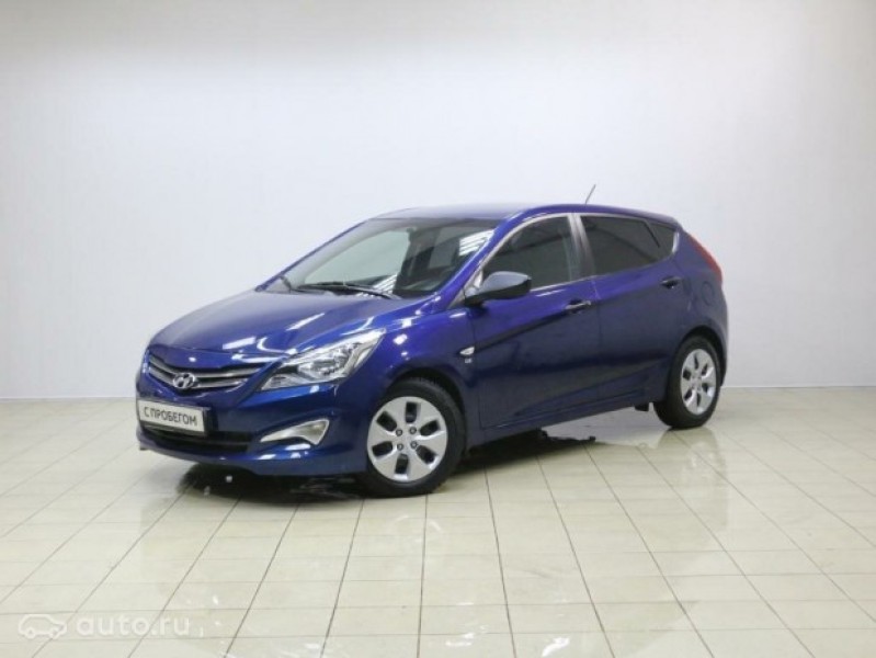 Автомобиль Hyundai, Solaris, 2015 года, AT, пробег 49490 км