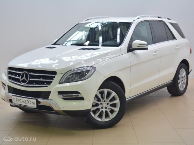 Автомобиль Mercedes-Benz, M-Класс, 2014 года, AT, пробег 74581 км