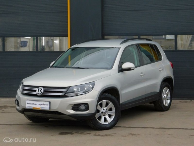 Автомобиль Volkswagen, Tiguan, 2012 года, AT, пробег 113773 км