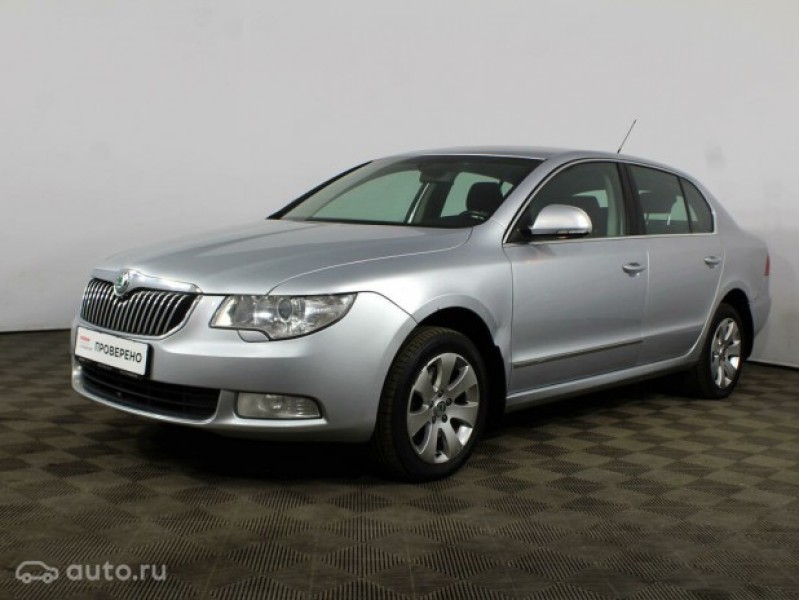 Автомобиль Skoda, Superb, 2009 года, AT, пробег 193366 км