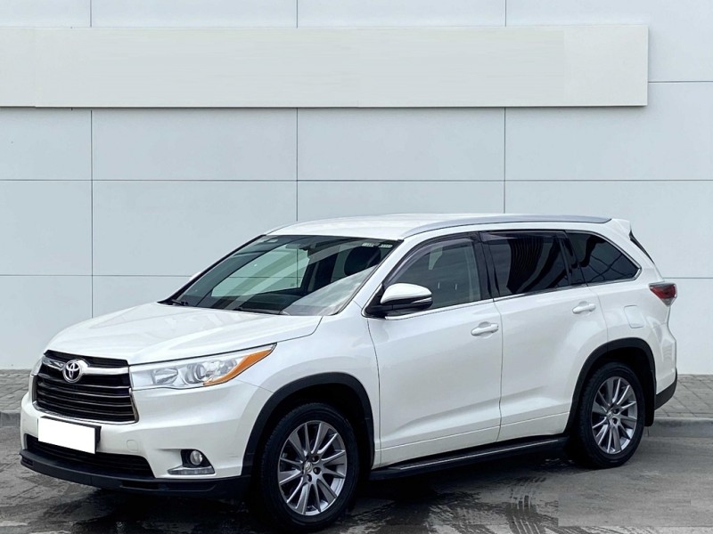 Автомобиль Toyota, Highlander, 2014 года, AT, пробег 102393 км