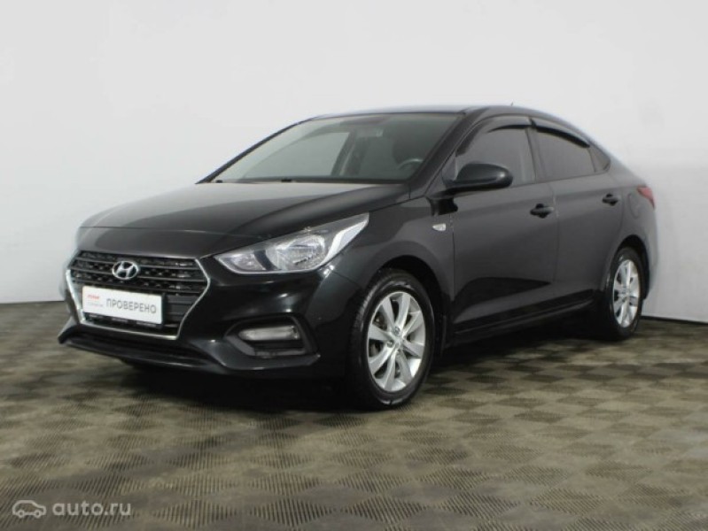 Автомобиль Hyundai, Solaris, 2017 года, AT, пробег 57022 км