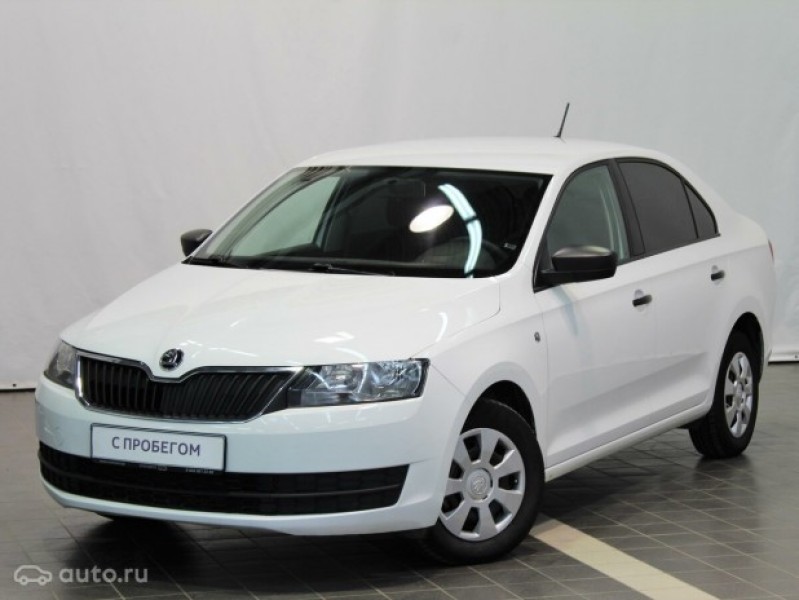 Автомобиль Skoda, Rapid, 2017 года, MT, пробег 79878 км