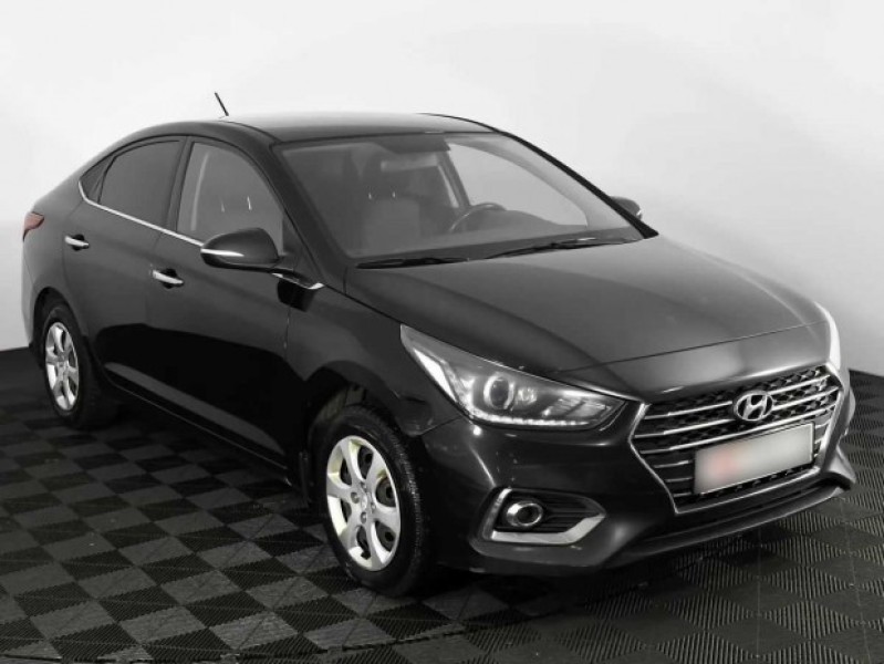 Автомобиль Hyundai, Solaris, 2017 года, AT, пробег 102007 км