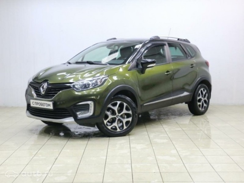 Автомобиль Renault, Kaptur, 2016 года, AT, пробег 68022 км