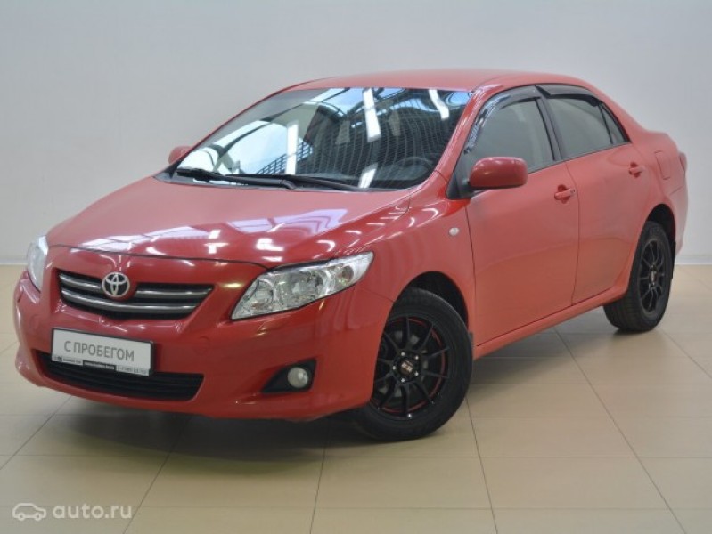 Автомобиль Toyota, Corolla, 2008 года, AMT, пробег 128277 км