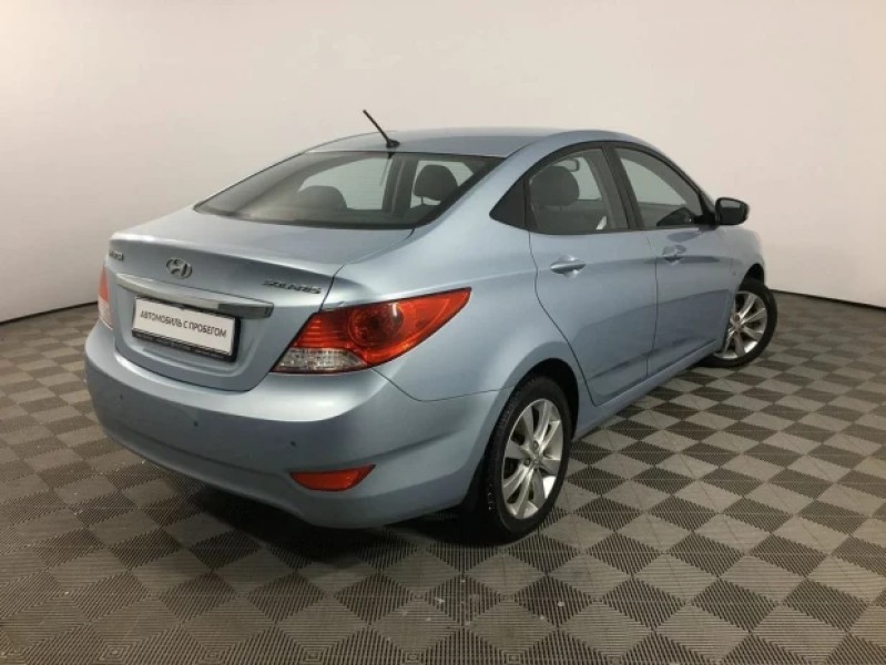 Автомобиль Hyundai, Solaris, 2012 года, AT, пробег 60681 км