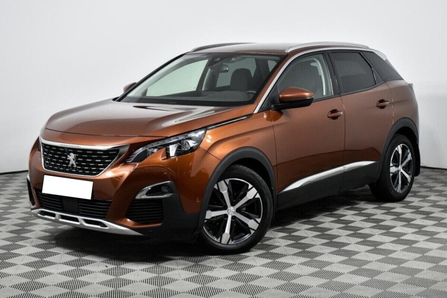 Автомобиль Peugeot, 3008, 2018 года, AT, пробег 60541 км