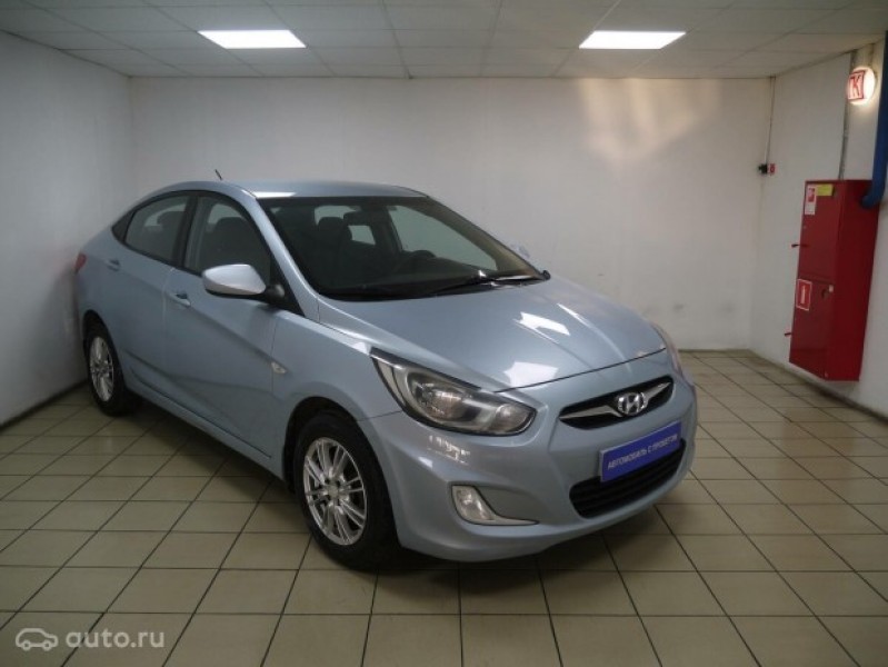 Автомобиль Hyundai, Solaris, 2013 года, AT, пробег 107000 км