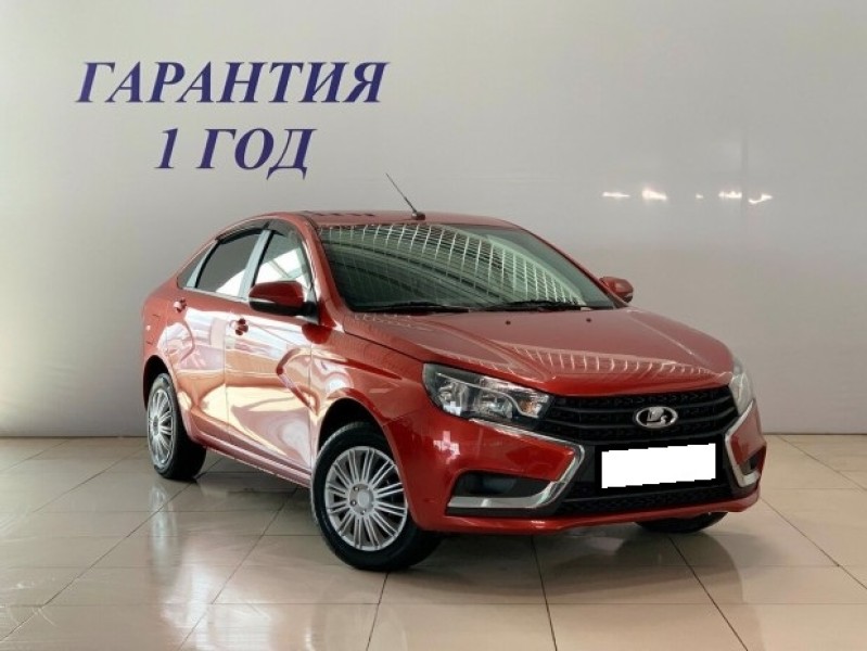 Автомобиль LADA (ВАЗ), Vesta, 2016 года, AMT, пробег 44210 км