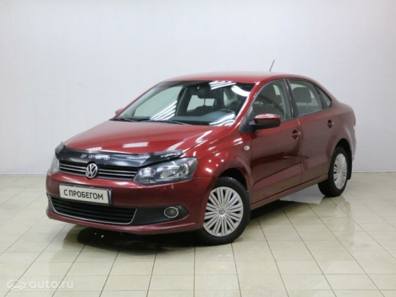 Автомобиль Volkswagen, Polo, 2013 года, AT, пробег 92130 км