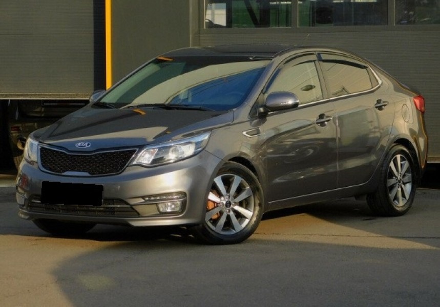 Автомобиль Kia, Rio, 2015 года, AT, пробег 80258 км