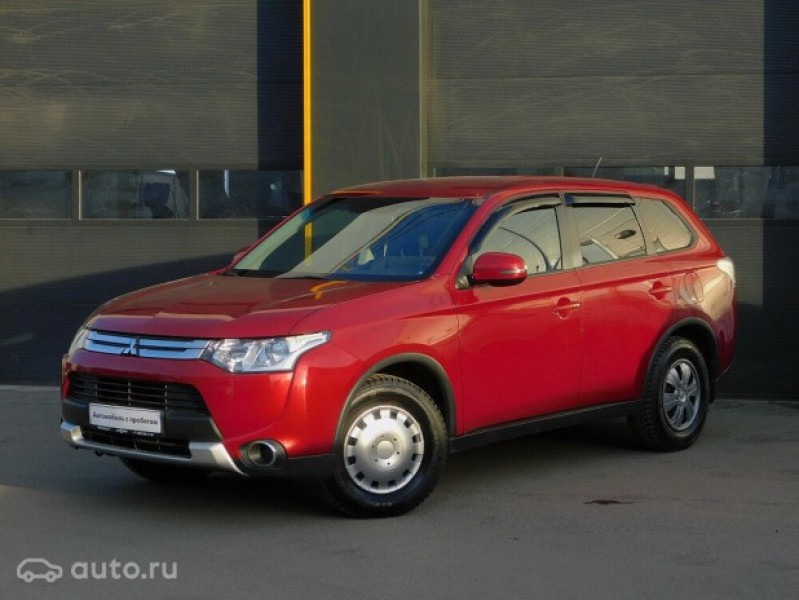 Автомобиль Mitsubishi, Outlander, 2014 года, VT, пробег 45385 км