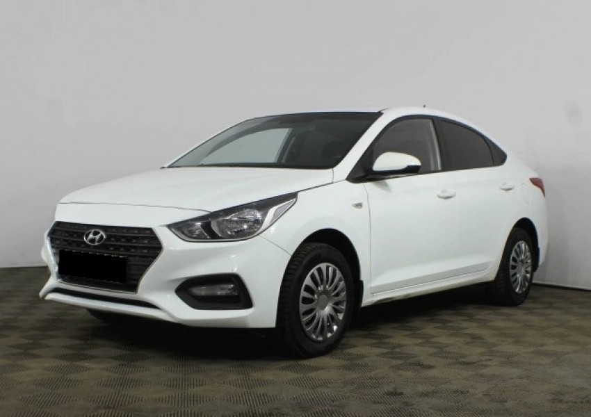 Автомобиль Hyundai, Solaris, 2017 года, MT, пробег 77091 км