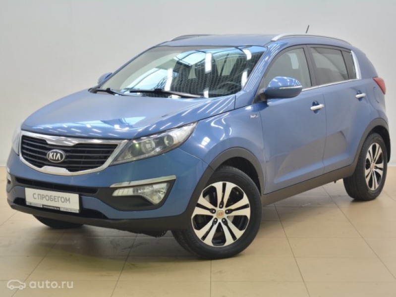 Автомобиль Kia, Sportage, 2014 года, AT, пробег 102341 км