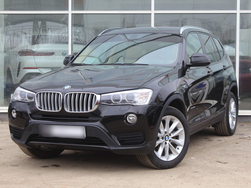 Автомобиль BMW, X3, 2016 года, AT, пробег 89520 км