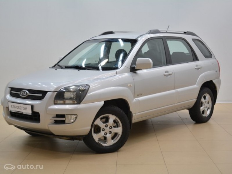 Автомобиль Kia, Sportage, 2008 года, MT, пробег 150246 км