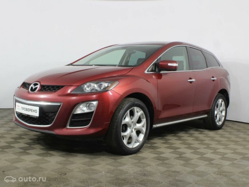 Автомобиль Mazda, CX-7, 2010 года, AT, пробег 128663 км