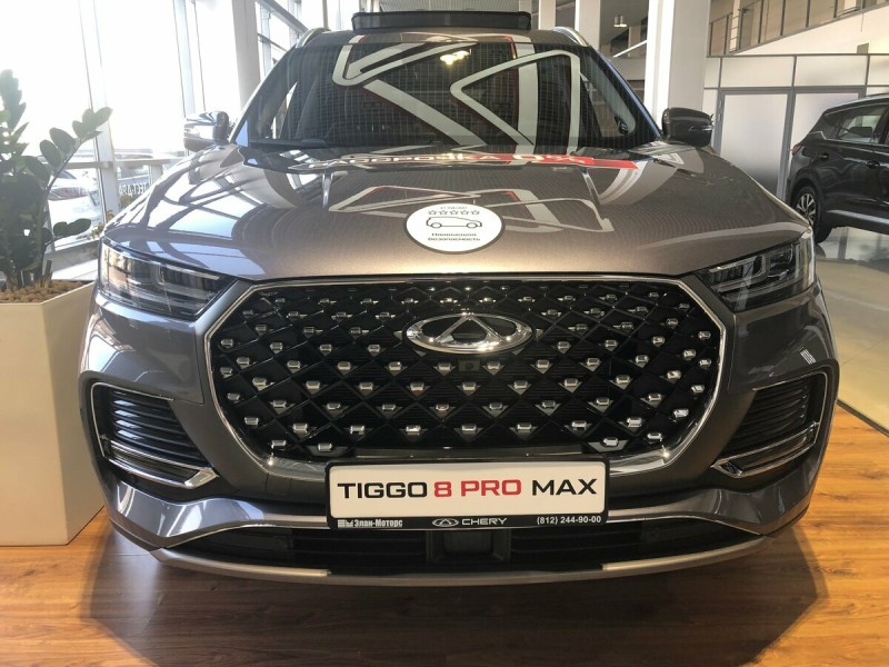 Автомобиль Chery, Tiggo 8 Pro Max, 2022 года, AMT, пробег 21 км