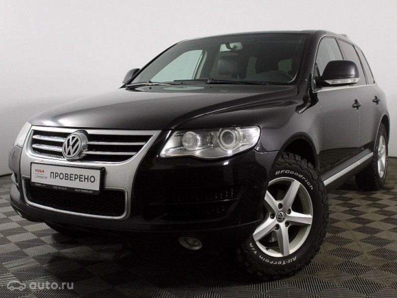 Автомобиль Volkswagen, Touareg, 2008 года, AT, пробег 152758 км